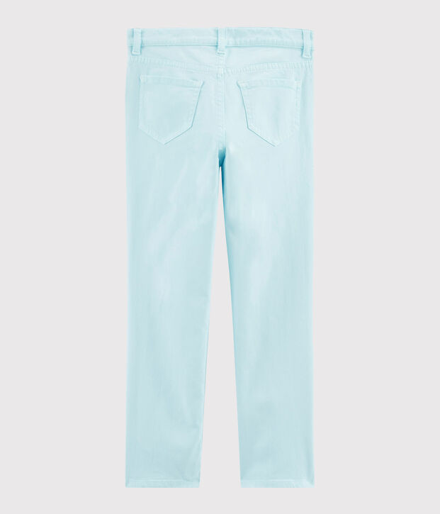 Pantalon enfant fille bleu