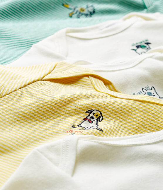 Lot de 5 bodies manches longues bébé garçon variante 1