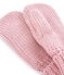 Moufle enfant fille rose CHARME/jaune OR