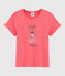 Tee-shirt manches courtes enfant fille GROSEILLER
