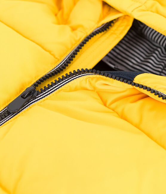 Doudoune enfant unie jaune JAUNE