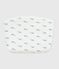 Pochette bébé en coton imprimé Paris blanc MARSHMALLOW/blanc MULTICO
