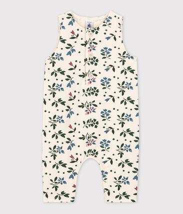 Combinaison longue bébé imprimée en molleton