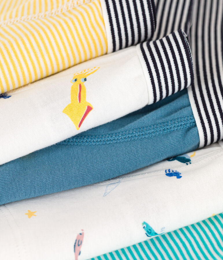Lot de 5 boxers en coton petit gar&ccedil;on variante 1
