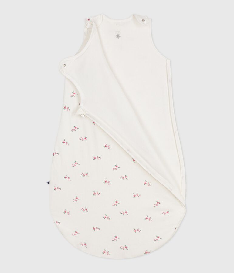 Gigoteuse b&eacute;b&eacute; en coton imprim&eacute; fleuri TOG 1,5 blanc/multicouleur