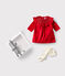 Coffret cadeau bébé robe et collants variante 1