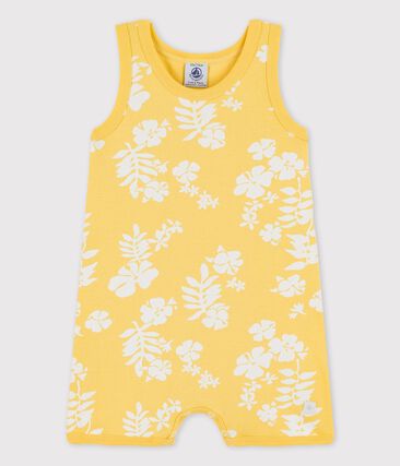 PETIT BATEAU - Combicourt bébé hawaÏ en coton