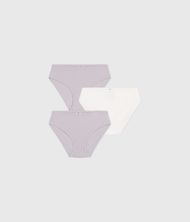 Lot de 3 culottes  en coton multicouleur