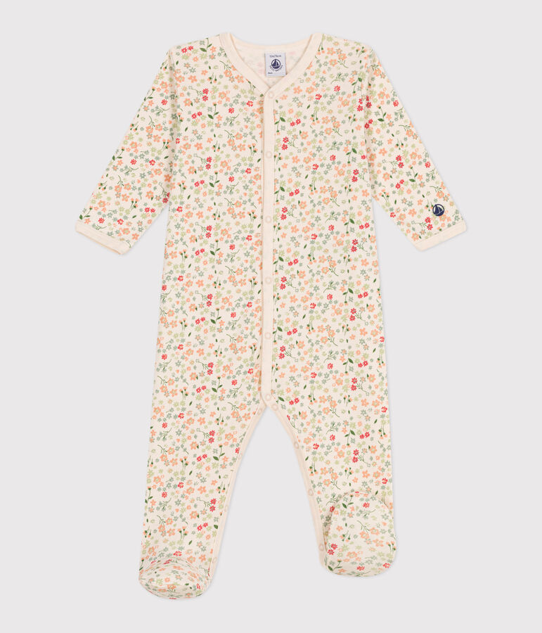 Pyjama b&eacute;b&eacute; en coton imprim&eacute; fleuri AVALANCHE/ PAUL/ MULTICO