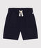 Short en coton enfant garçon bleu SMOKING