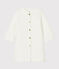 Manteau bébé fille en tubique matelassé blanc MARSHMALLOW