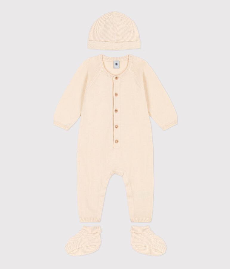 Coffret cadeau naissance en tricot variante 1