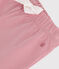 Short bébé en coton uni rose CHARME