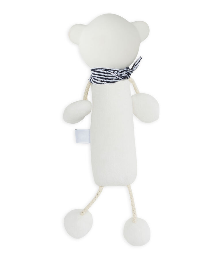 Doudou ours blanc