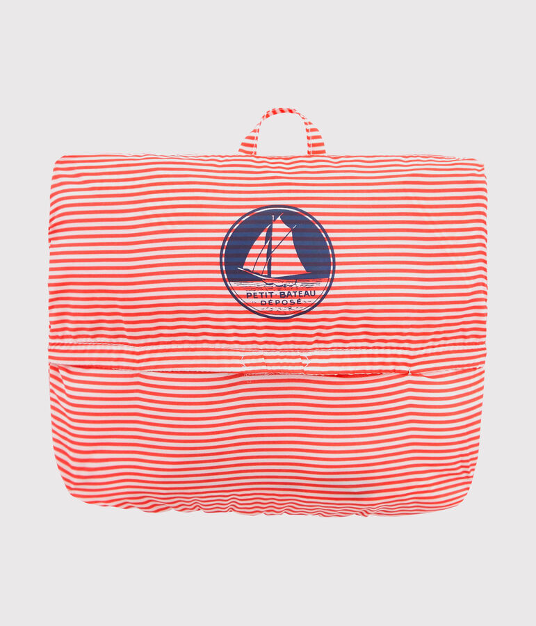 Coupe vent enfant mixte rose/blanc