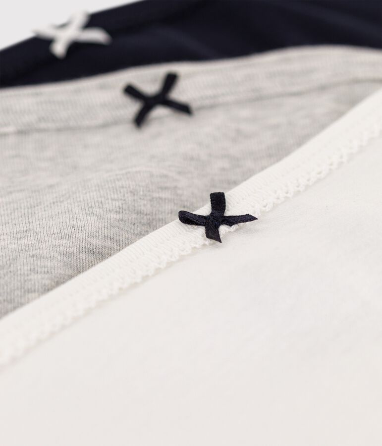 Lot 3 culottes en coton Femme variante 1