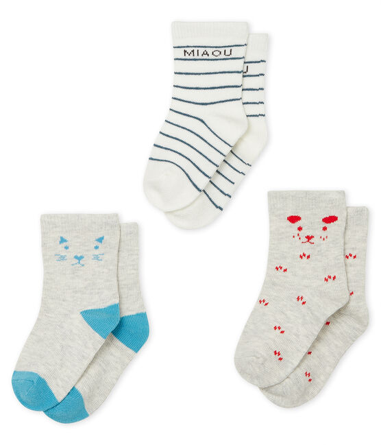 Lot De 3 Paires De Chaussettes Bebe Variante 2 Petit Bateau