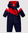Combinaison Grand Froid bébé garçon bleu SMOKING/blanc MULTICO