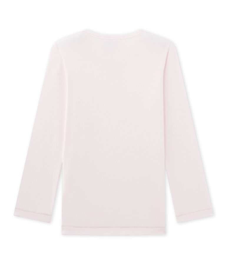 Tee-shirt de pyjama fille Mix & Match rose