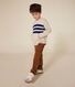 Pull à capuche en laine et coton enfant garçon