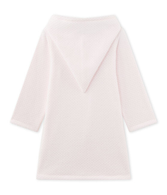 Robe de chambre petite fille rose VIENNE/gris MISTIGRI