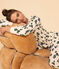 Pyjama chalet en coton femme blanc AVALANCHE/ MULTICO