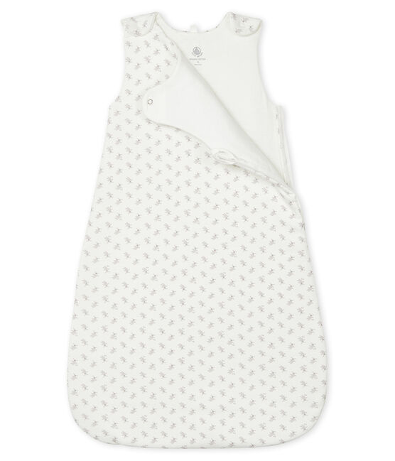 Gigoteuse bébé en côte blanc MARSHMALLOW/blanc MULTICO