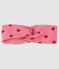 Bandeau cheveux bébé fille rose CHEEK/rouge TERKUIT
