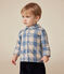 Chemise en flanelle bébé bleu BEACH/ AVALANCHE