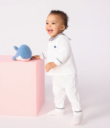 Pyjama 2 pièces bébé avec col marin