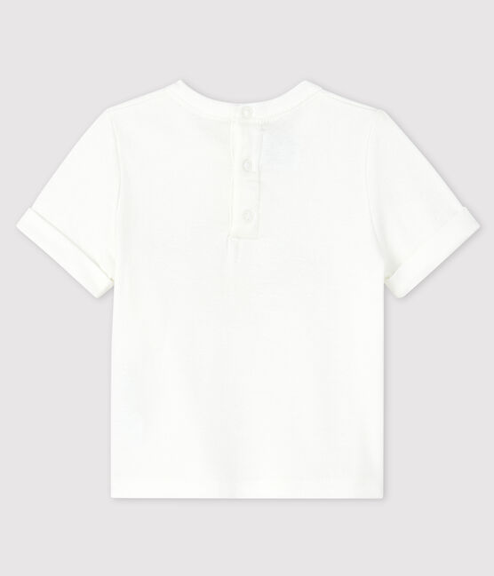 Tee-shirt bébé garçon blanc MARSHMALLOW