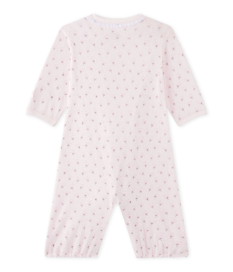Combisac b&eacute;b&eacute; fille 2 en 1 rose/multicouleur