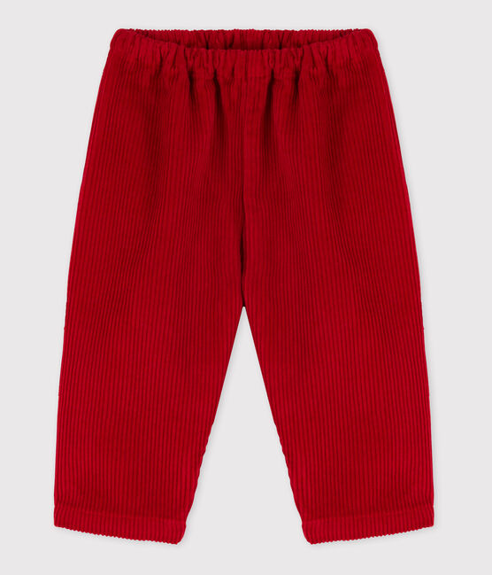 Pantalon bébé en velours grosses côtes STOP