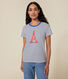 Tee-shirt Le Droit col rond en coton femme