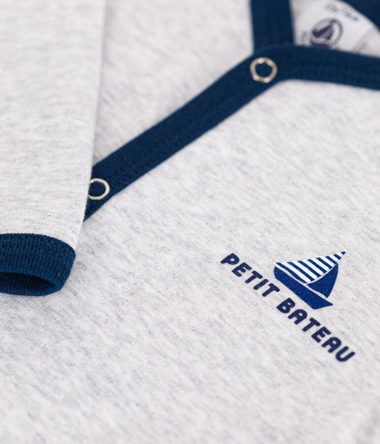 Dors bien en coton b&eacute;b&eacute; gris POUSSIERE CHINE