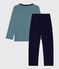 Pyjama enfant en velours SOIR/ GOBELIN