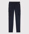 Pantalon en gabardine enfant garçon bleu SMOKING