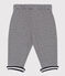 Pantalon en tubique rayé milleraies bébé bleu SMOKING/ AVALANCHE