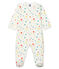 Dors bien bébé en tubique blanc MARSHMALLOW/blanc MULTICO