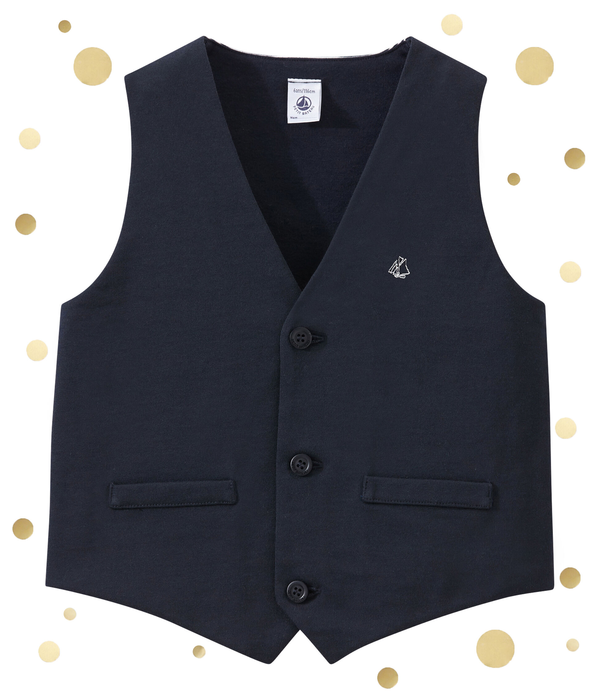 Gilet sans top manche garçon