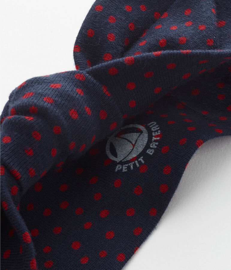 Bandeau cheveux fille &agrave; n&oelig;ud bleu SMOKING/rouge TERKUIT