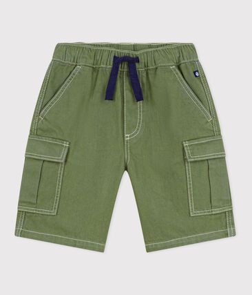 Bermuda cargo enfant en coton