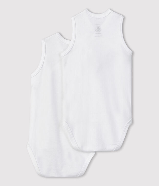 Duo de bodies naissance sans manches b&eacute;b&eacute; multicouleur