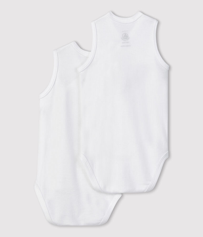 Duo de bodies naissance sans manches b&eacute;b&eacute; variante 1