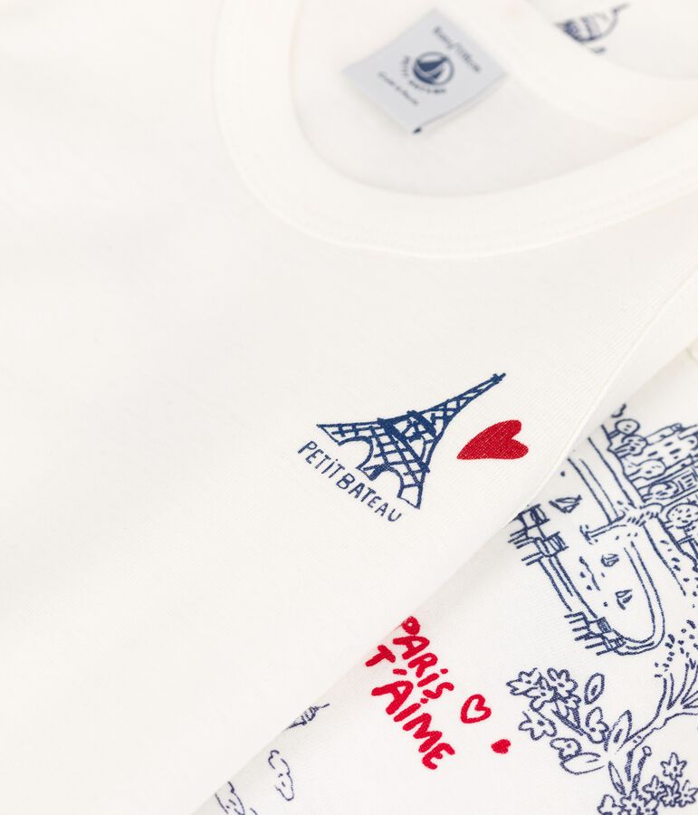 Lot de 2 d&eacute;bardeurs petit gar&ccedil;on en coton multicouleur