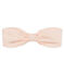 Bandeau cheveux bébé fille rayé blanc MARSHMALLOW/rose ROSAKO