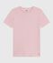 Tee-shirt femme l'iconique en coton manches courtes rose JOLI