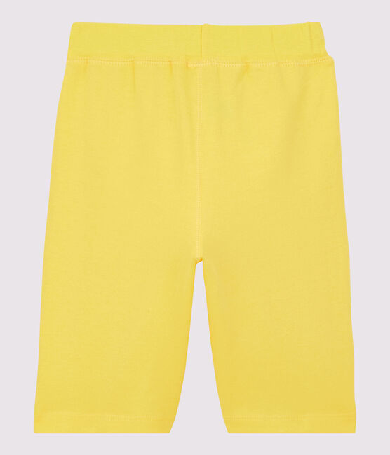 Bermuda en jersey enfant garçon jaune RAIPONCE