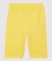 Bermuda en jersey enfant garçon jaune RAIPONCE