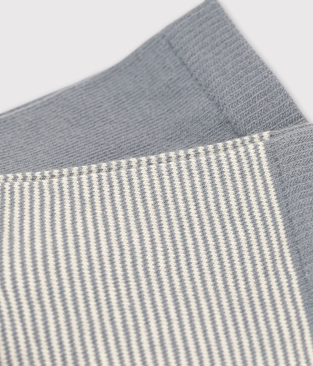 Lot de 2 paires de chaussettes enfant gar&ccedil;on-fille multicouleur